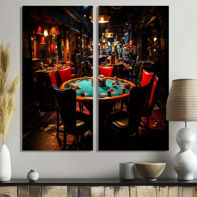 Art mural sur toile «Casino Royale Blackjack II»