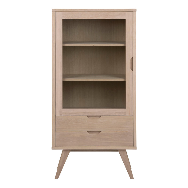 Montgomeryville Display Cabinet, White Oak
