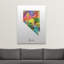 Francy «Nevada Map» par Michael Tompsett - reproduction-18660313-26533031