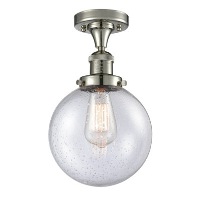 Adelaida Glass Semi Flush Mount