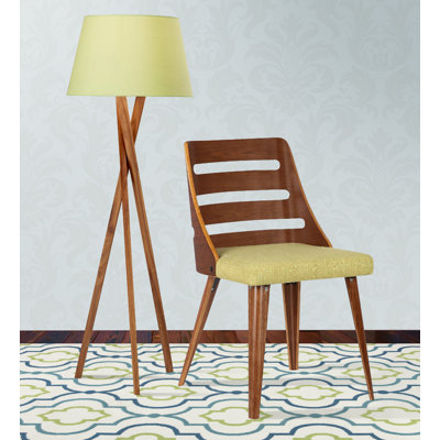 46cm H Upholstered Ladder Back Side Chair