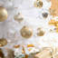 Ensemble de 178 décorations de Noël incassables, pinecone et rubans