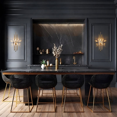 Grigor 1-Light Brass Wall Sconce