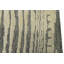 Tapis abstrait crème / gris abstrait fait à la main 9 pi x 12 pi