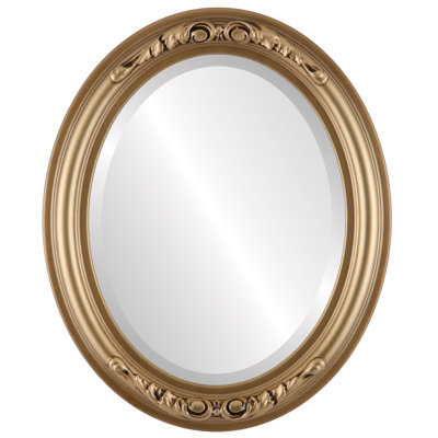 Winfrey Wood Flat Wall Mirror