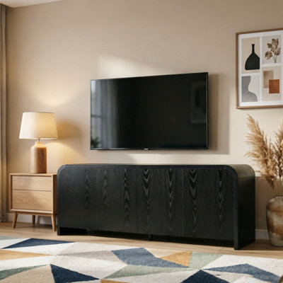 Meuble télé Mid-Century Curve Edge