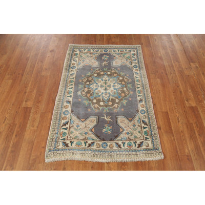 Geometric Wool Traditional Rug 3x4