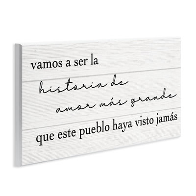 Greatest Love Storey Wall Plaque Spanish Art, by Lil' Rue