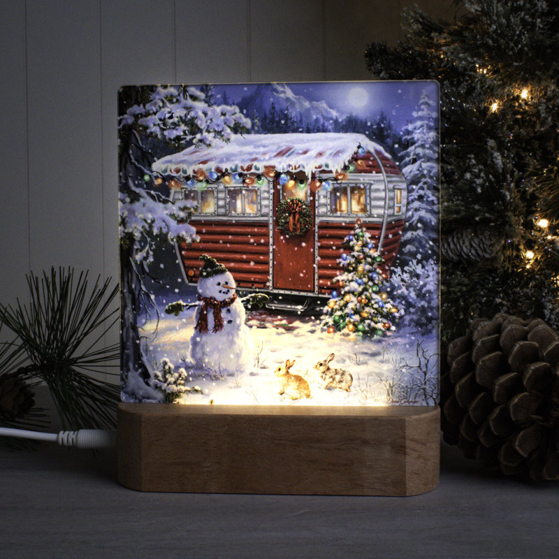 Veilleuse Snowy Retreat