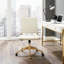 Chaise de bureau en velours Jive-1309142828