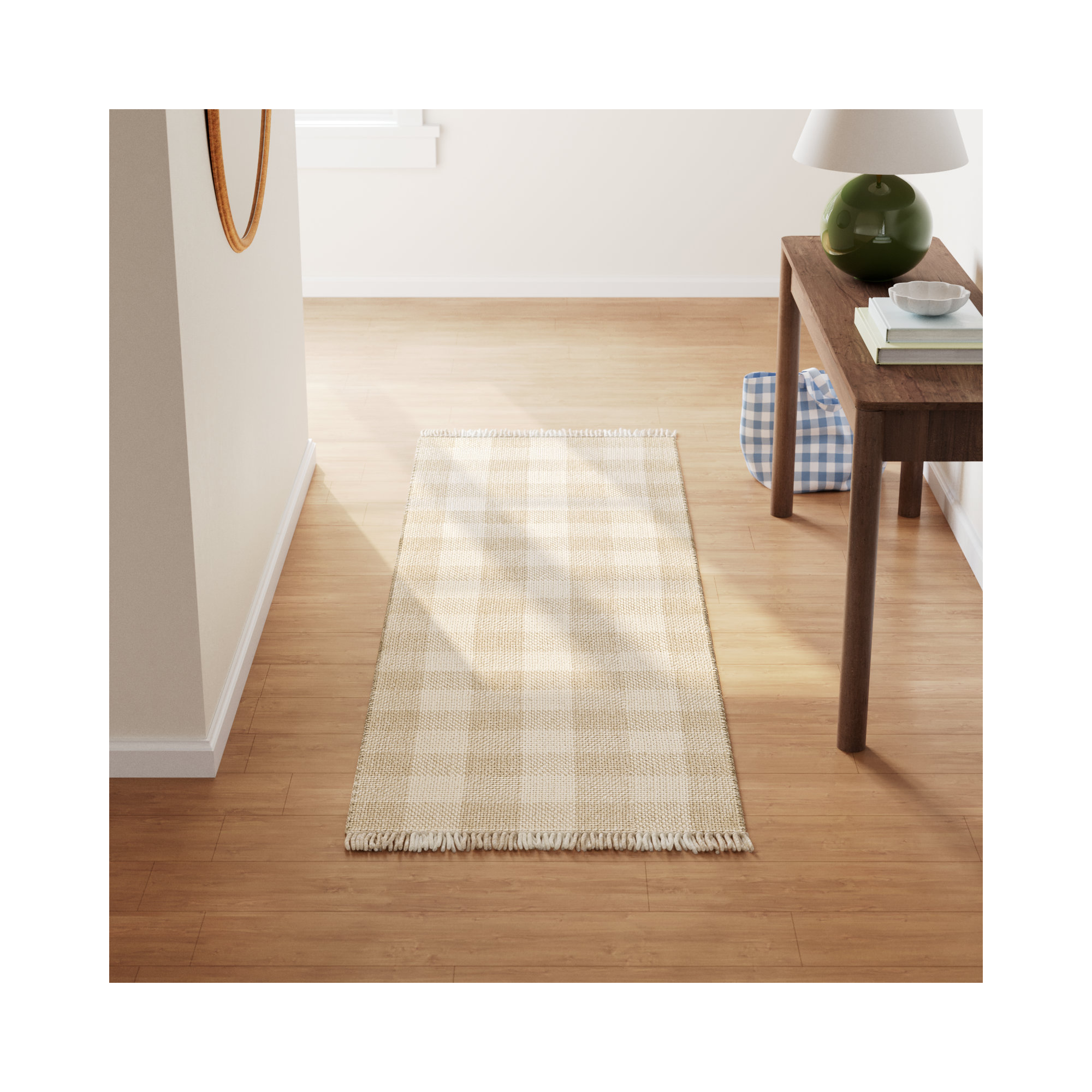 Cosette Handmade Rug, Runner 2'6" x 8'