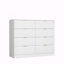 Commode 8 tiroirs pour chambre à coucher-1825802147