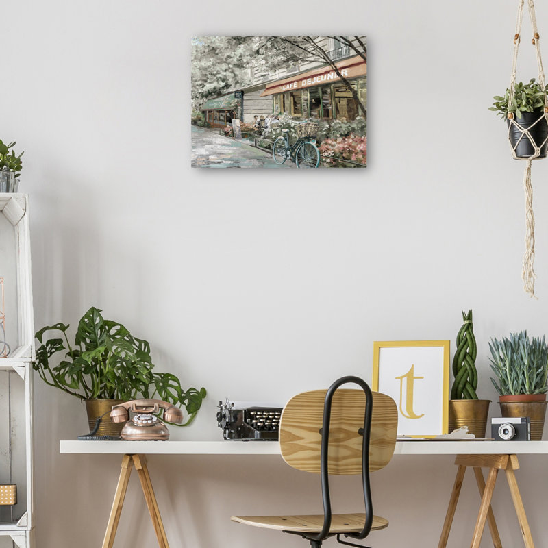 «Café Pavé Light Crop» par Studio Arts, reproduction d'art sur toile, L 40 po x H 30 po
