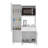 White 3-door Kitchen Storage Cabinet
