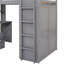 Loft Bed with Drawers,Desk,and Wardrobe-1224516163-1224516164