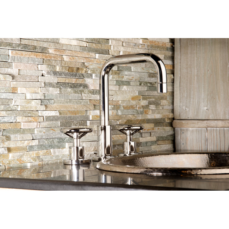 Taft Widespread Bathroom Faucet with Drain Assembly, Polished Chrome