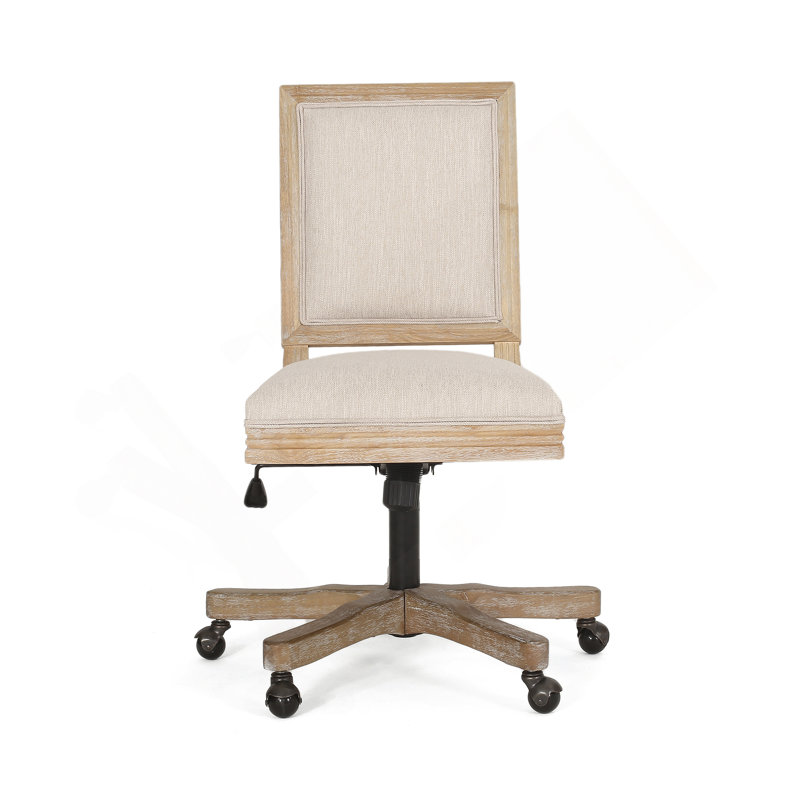 Strausbaugh Task Chair, Natural, Fabric