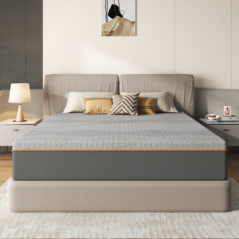 Mattress,Memory Foam Mattress, Fiberglass Free, Medium Feel, Breathable Cooling Layers, 12", Queen