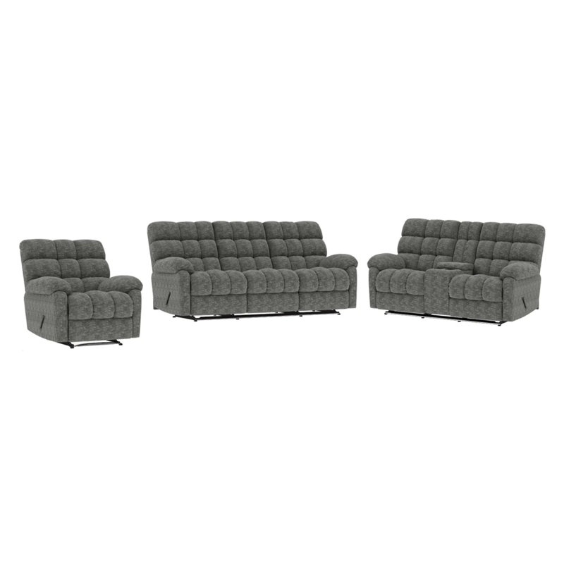 Ensemble de salon configurable Lancaster, Gray