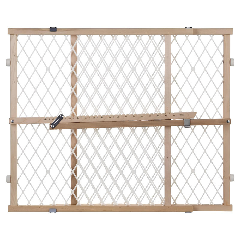 Barrière en grillage de bois H 23 po x l 26 à 42 po North States Brown