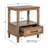 Woven Cane Nightstand
