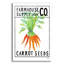 «Kitchen Garden Seed Packet 4» par Melissa Averinos, art mural en verre acrylique-271504376