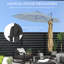 Cailee 298cm Lighted Cantilever Parasol
