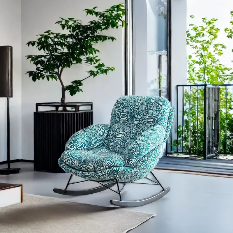 Chaise berçante moderne et créative