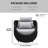 Jio Patio Fully Assembled 1 Person Altuminum Frame PVC-coated polyester Rope Outdoor Patio Chair with Cushions-1125450514-1124730899