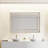 31.5'' W Metal Flat Wall Mirror