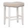Ileana Upholstered Counter Stool with Solid Wood Frame