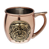 Bulldog 20 oz. Copper Moscow Mule Mug