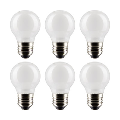 4.5 Watt (40 Watt Equivalent), G16.5 LED, Dimmable Light Bulb, E26/Medium (Standard) Base