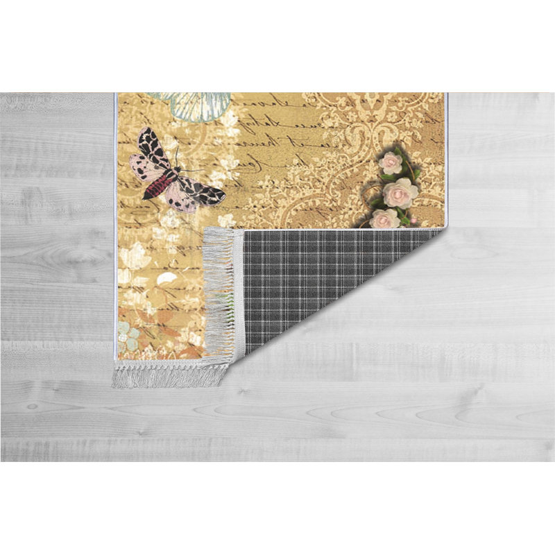 Luxurious Non-Slip Woven Carpet, 100% Velvet Fabric, 31.5 x 47.2 inches | Antibacterial, 13.5 mm Total Height, Machine Washable | Ideal for Living Room, Bedroom & Home Decor, Soft & Durable Design