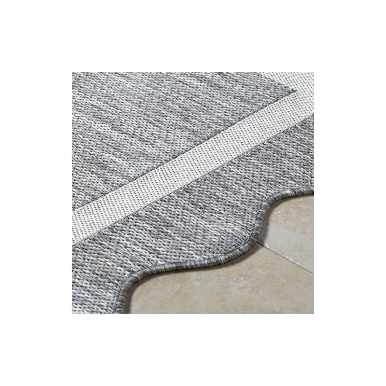 Skiles Machine Woven Rug, Rectangle 5'3" x 6'11.9"