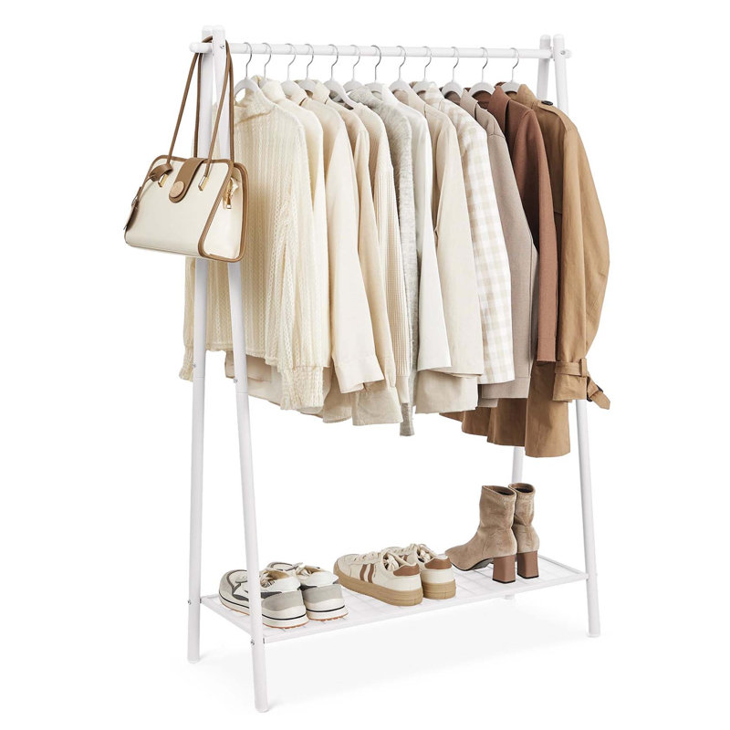Bonville 92cm Clothing Rack, White