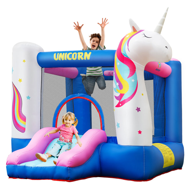 Unicorn Inflatable Bounce House