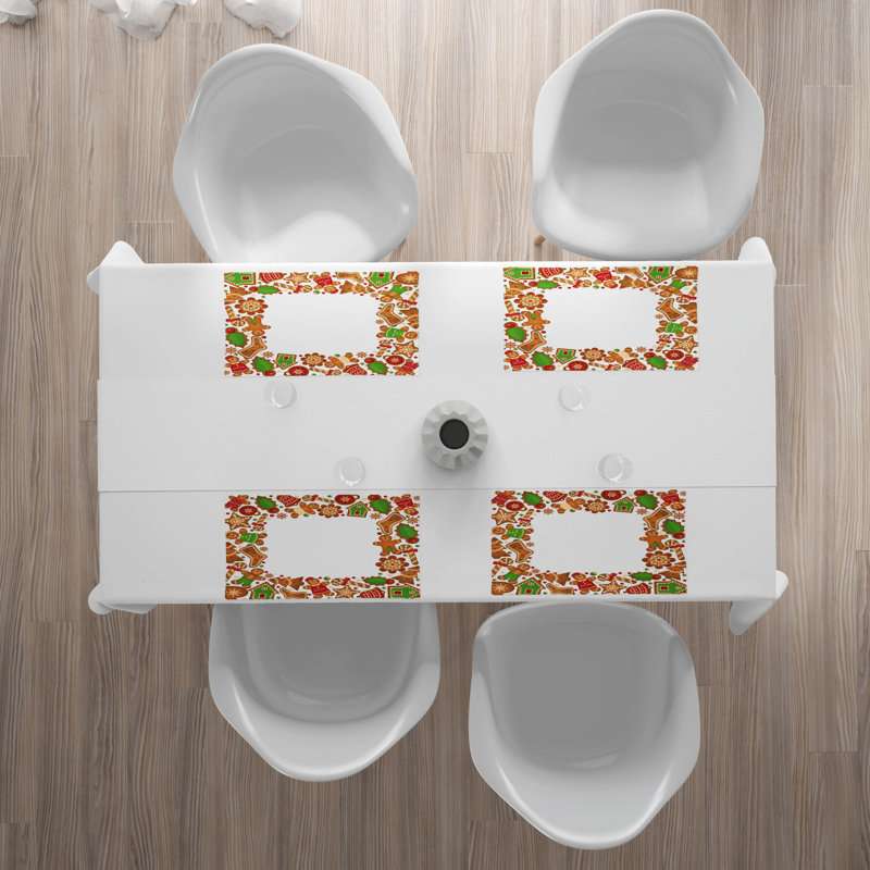 Polyester Abstract Rectangle Placemat