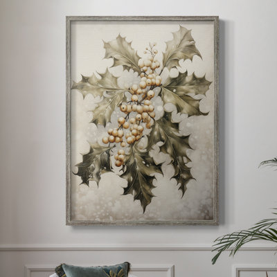 Christmas Holiday Art DCLXXXIV Framed Print - Solid Wood