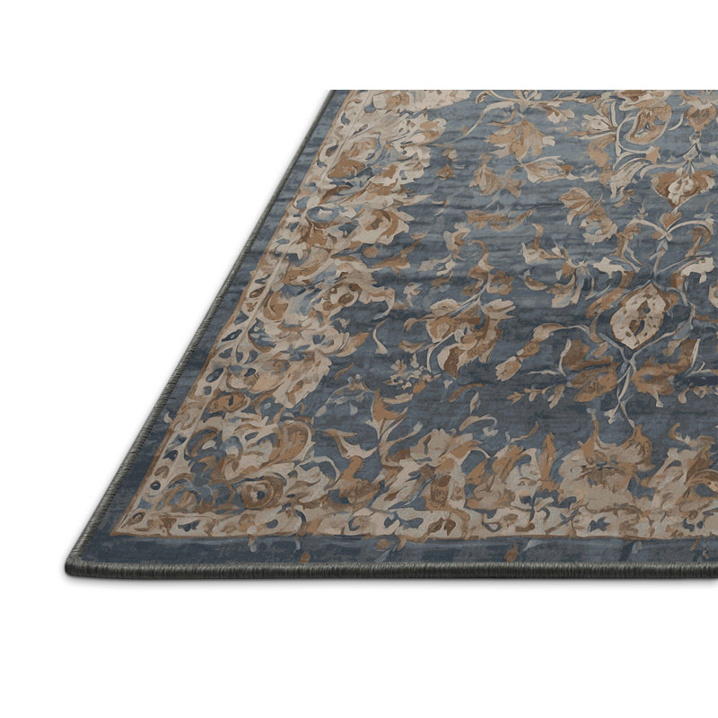 Tapis gris soyeux et moelleux, Tapis de couloir 2 pi x 5 pi