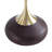 Patchin End Table In Brown And Gold