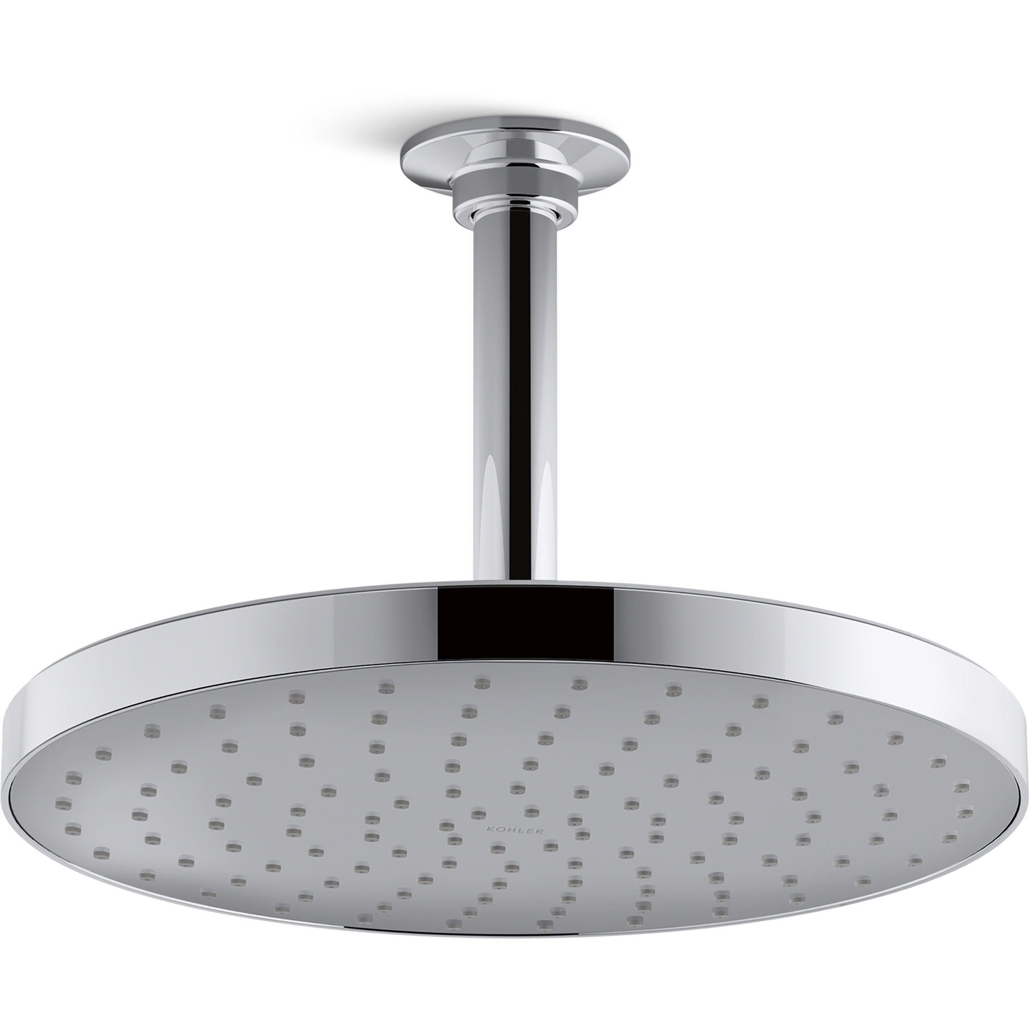 Awaken 2.0 GPM Rainhead with MasterClean Spray Nozzle, Polished Chrome