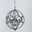 4 - Light Metal Chandelier