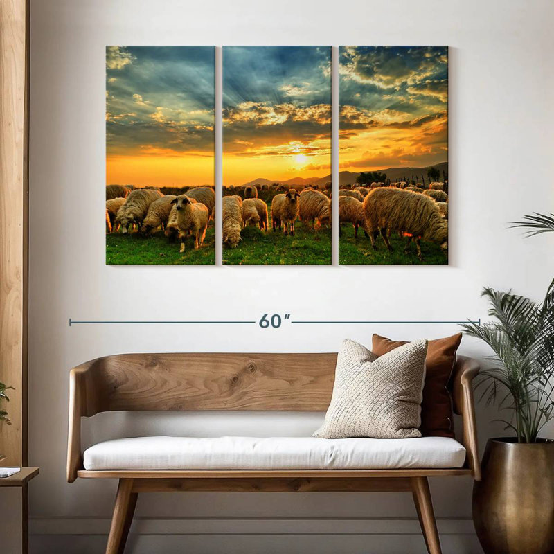 Ronce de moutons, H 32 po x l 50 po