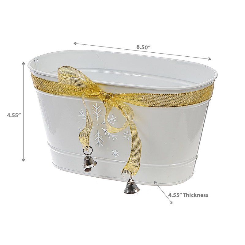 Metal Pot Planter
