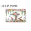 Tapis de bain Cross Cross Bunnies, 16 x 24 po