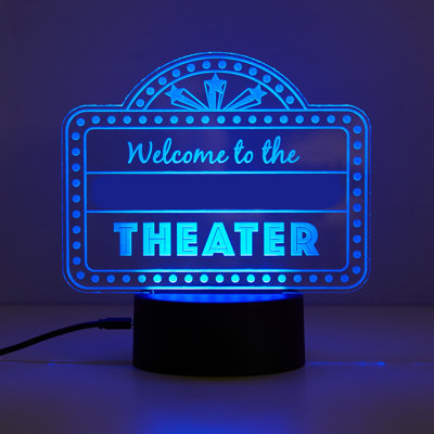 Veilleuse à DEL Theather Home Home