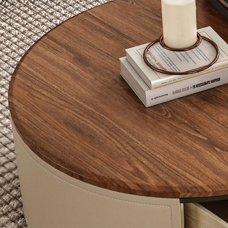 Ensemble de tables basses rondes Light Luxury