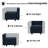 Nakash 90.2'' Wide Upholstered Modular Sectional Sofa 5-Piece 3-Seat Velvet Apartment Couch with Storage-1906276208