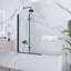 Jraty 39" W x 55" H Frameless Tub Door-97821108